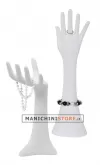 Mano portagioie bianco cod.13