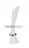 Mano portagioie bianca cod.639