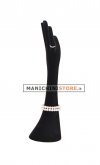 Jewelery holder hand in black velvet code 639 FL