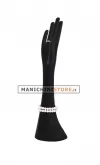 Mano portagioie in velluto nero cod.639 FL