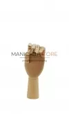 Mano uomo in legno articolata - sinistra