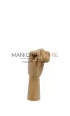 Mano uomo in legno articolata - sinistra