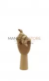 Mano uomo in legno articolata - sinistra