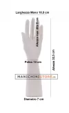 Mano uomo bianca