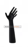 Mano portagioie in velluto nero