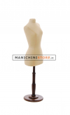 Vintage tailor female miniature bust scale 1: 3 size 44