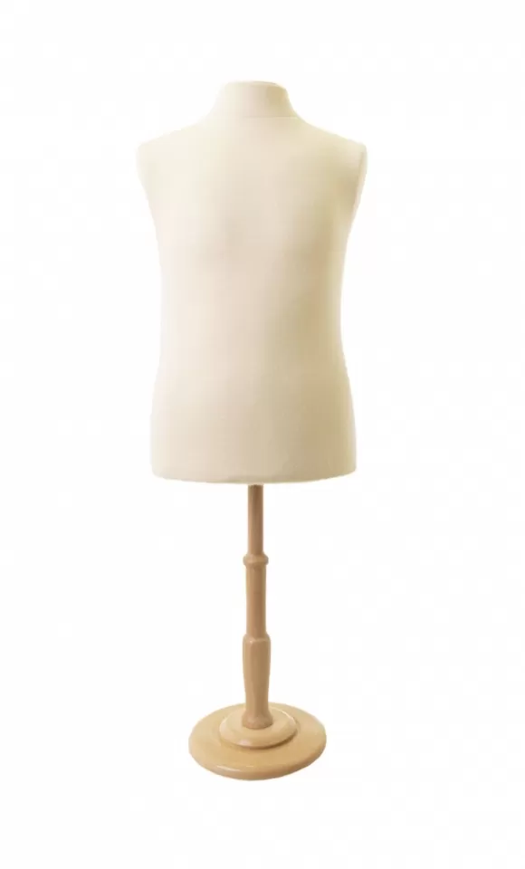 MINIATURA busto uomo sartoriale beige scala 1:2 tg.50