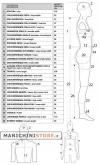 Noleggio manichino donna snodato - testa a uovo 02B