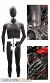 Manichino uomo per moto