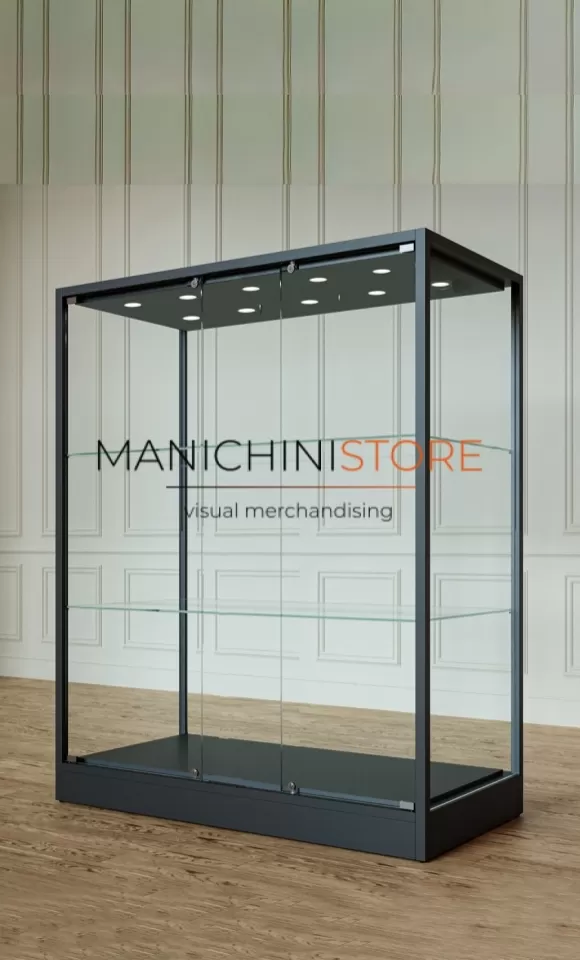 Teca per museo in metallo - 160 cm