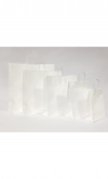 Sacchetto NEUTRAL WHITE con manico ritorto