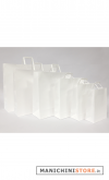 Sacchetto NEUTRAL WHITE con manico piatto