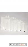 Sacchetto NEUTRAL WHITE con manico piatto