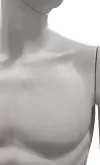 Manichino testa a uovo bianco - ex noleggio