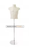 Busto uomo in plastica con base - ex noleggio