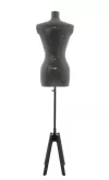 Busto donna Glossy grey con base Cross
