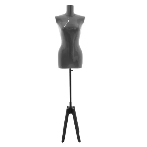 Busto donna Glossy grey con base Cross