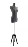Busto donna Glossy grey con base Cross