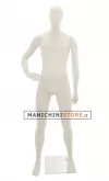 Manichino uomo Testa a uovo bianco - ex noleggio