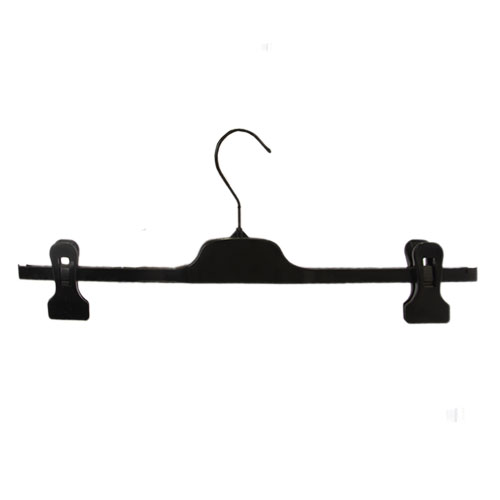 Gruccia appendiabito pinza 40 cm - plastica nera