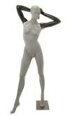 Manichino donna in vetroresina grezza - DA VERNICIARE