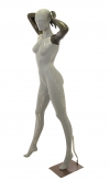 Manichino donna in vetroresina grezza - DA VERNICIARE