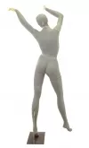 Manichino donna in vetroresina grezza - DA VERNICIARE