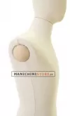 Busto sartoriale uomo con base tonda senza braccia - usato