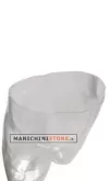 Porta slip uomo trasparente con base satinata