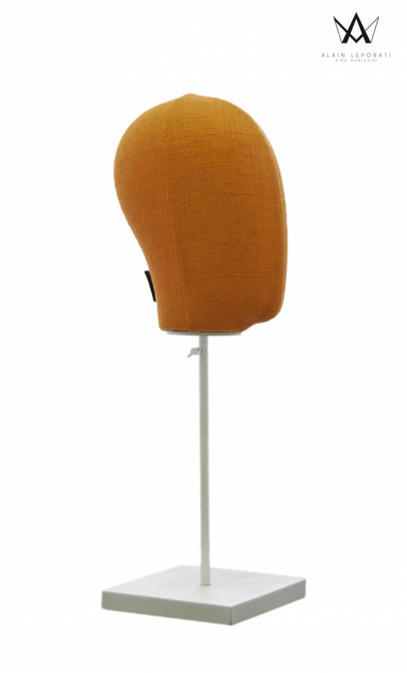 Pastello Collection head display - Deep Orange