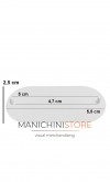 White plates for clothes hangers