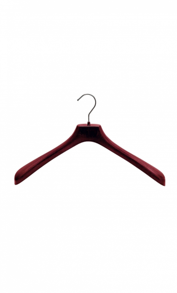 Gruccia capospalla 42x5 cm - Velluto Bordeaux