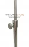 Portaborse e accessori regolabile in altezza 38-76 cm - cromato
