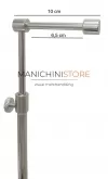 Portaborse e accessori regolabile in altezza 38-76 cm - cromato