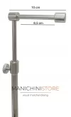 Portaborse e accessori regolabile in altezza 23-46 cm - cromato