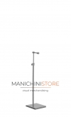 Portaborse e accessori regolabile in altezza 49-80 cm - cromato