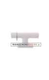Espositore display gioielli cartapesta bianco