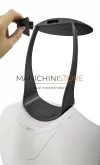 Accessorio porta cappuccio per manichini e-commerce serie M - nero