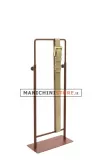 Espositore porta cinture regolabile - Ruggine
