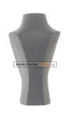 Espositore piccolo per collane in velluto grigio