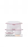 Porta slip bambino in plastica bianco