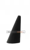 Cono porta anelli in velluto nero