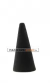 Cono porta anelli in velluto nero