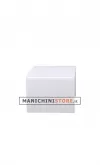 Tavolo espositore in Plexiglass bianco H 25 cm