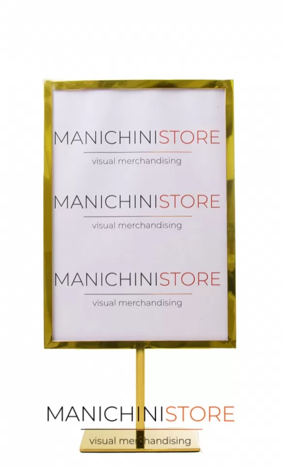 Portaprezzi A4 - oro