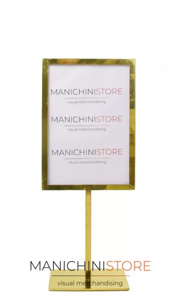 Portaprezzi A5 - oro