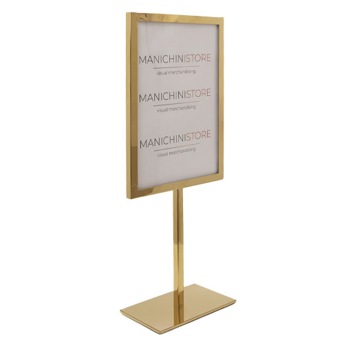 Portaprezzi A5 - oro