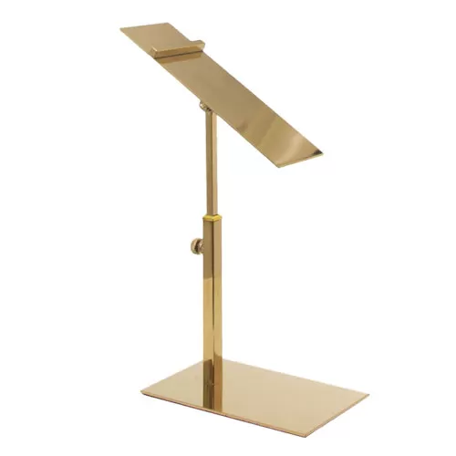 Espositore portascarpe regolabile in altezza - oro