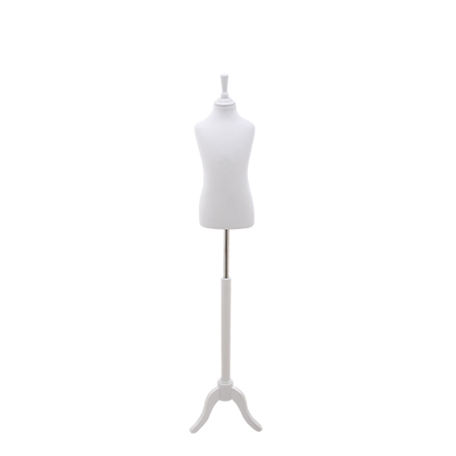 Busto bambino 6-8 anni con base treppiede bianca