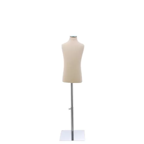 Busto bambino 3-4 anni con base cromata